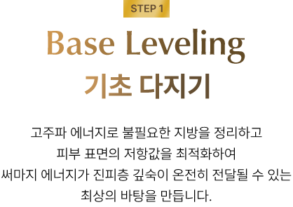 Base Leveling 기초 다지기