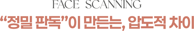 FACE SCANING 정밀 판독 리프팅 결과에 주는 압도적 차이