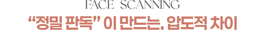 FACE SCANING 정밀 판독 리프팅 결과에 주는 압도적 차이